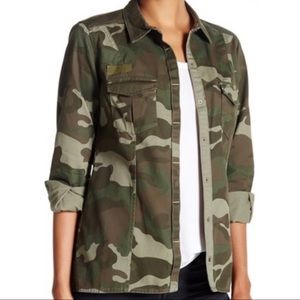 Ashley Mason Camouflage Shirt-Jacket